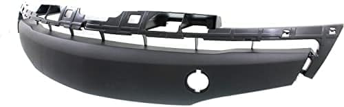 Front Bumper Lower Grille Textured Gray Plastic Direct Replacement Compatible With 2012-2013 Mazda 3 MA1036117 BGV4501T2A