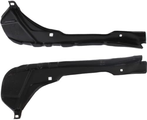 Set Of 2 Rear Bumper Retainers Plastic Right Passenger & Left Driver Side Direct Replacement Compatible With 2009-2013 Toyota Corolla TO1143108 TO1142108 5259102180 5259202170
