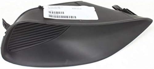 Set Of 2 Front Fog Light Cover Primed Left Driver & Right Passenger Side Direct Replacement Compatible With 2007-2012 Toyota Yaris TO2598105 TO2599105 5212752390 5212852100