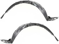 Set Of 2 Front Fender Liner Right Passenger & Left Driver Side Direct Replacement Compatible With 2006-2011 Honda Civic HO1251107 HO1250107 74101SNAA10 74151SNAA10