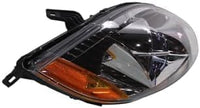 Set Of 2 Front Head Light Assembly Plastic Left Driver & Right Passenger Side Direct Replacement Compatible With 2007-2012 Mitsubishi Eclipse MI2503159 MI2502159 8301B136 8301B135