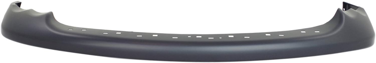 Front Bumper Chrome Steel + Upper Cover Primed + Lower Valance Air Dam Textured + Brackets Left & Right Side Direct Replacement Compatible With 2002-2005 Dodge Ram 1500 CH1002383