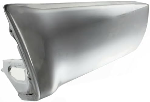 Set Of 2 Rear Bumper End Caps Chrome Steel Left Driver & Right Passenger Side Direct Replacement Compatible With 1990-1995 Toyota 4Runner TO1104104 TO1105104 5210689106 5210789104