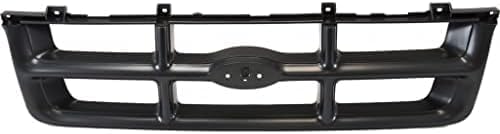 Front Grille Painted Silver Shall And Insert Without Upper Molding Direct Replacement Compatible With 1993-1994 Ford Ranger FO1200313