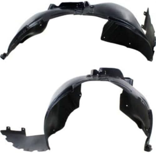 Set Of 2 Front Fender Liner Left Driver & Right Passenger Side Direct Replacement Compatible With 2010-2013 Buick LaCrosse / 2010 Allure GM1249227 GM1248227 20907204 20863357