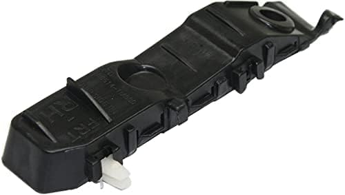 Set Of 2 Front Bumper Bracket Plastic Left Driver & Right Passenger Side Direct Replacement Compatible With 2010-2013 Kia Forte KI1067106 KI1066106 865141M000 865131M000