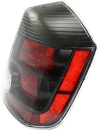 Set Of 2 Tail Light Assembly Plastic Left Driver & Right Passenger Side Direct Replacement Compatible With 2007-2009 Nissan Sentra NI2801178 NI2800178 26550ET80C 26555ET80C