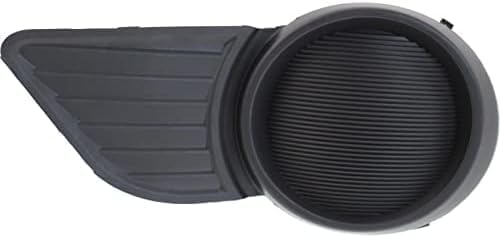 Front Fog Light Cover Plastic Left Driver Side Direct Replacement Compatible With 2011-2017 Toyota Sienna TO1038169 5212808020