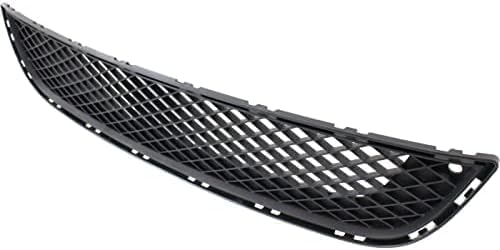 Front Bumper Grille Textured Gray Without Fog Light Holes Direct Replacement Compatible With 2012-2017 Buick Verano GM1036173 22824481