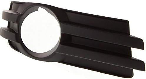 Set Of 2 Front Fog Light Cover Primed Left Driver & Right Passenger Side Direct Replacement Compatible With 2008-2010 Dodge Grand Caravan CH2599103 CH2598103 5113232AA 5113233AA