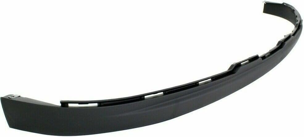Front Bumper Chrome Steel + Lower Valance Air Deflector Textured + Extension + Fog Lamps Assembly Left & Right Side Direct Replacement Compatible With 2007-2013 GMC Sierra 1500
