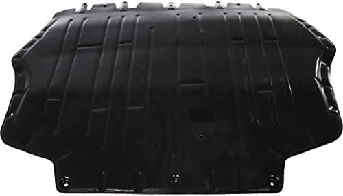 Front Engine Splash Shield Under Cover Plastic Direct Replacement Compatible with 2005-2006 Volkswagen Jetta / 2010-2014 Golf VW1228104 VW1228116 1K0825237AE 1K0825237AG