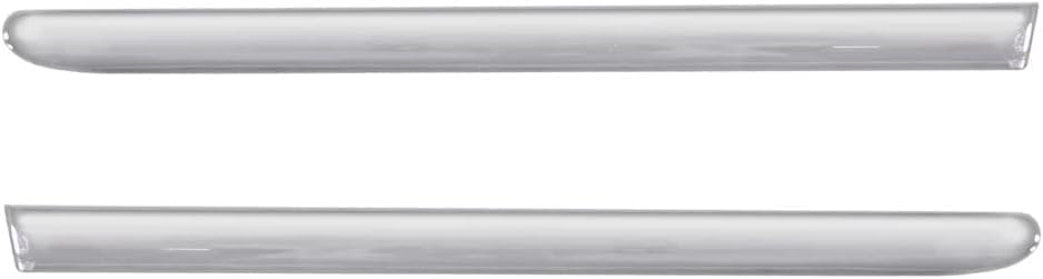 Set of 2 Front Fender Molding Trim Chrome Left Driver & Right Passenger Side Direct Replacement Compatible with 2007-2014 Mercedes Benz CL-Class MB1293117 MB1292117 221690408