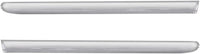 Set of 2 Front Fender Molding Trim Chrome Left Driver & Right Passenger Side Direct Replacement Compatible with 2007-2014 Mercedes Benz CL-Class MB1293117 MB1292117 221690408