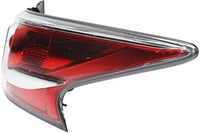Set Of 2 Tail Light Assembly Plastic Left Driver & Right Passenger Side Direct Replacement Compatible With 2014-2015 Nissan Altima NI2801203 NI2800203 265509HM0A 265559HM0A