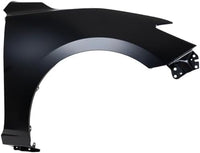 Front Fender Primed Steel Right Passenger Side Without Signal Light Hole Direct Replacement Compatible With 2014-2018 Mazda 3 MA1241172 BJS752111