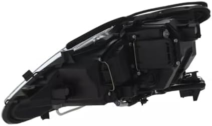 Front Head Light Lens And Housing Halogen Right Passenger Side Direct Replacement Compatible With 2006-2008 Lexus IS250 / IS350 LX2503132 8113053270