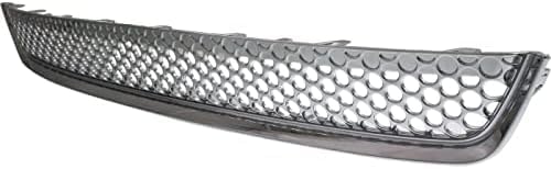 Front Bumper Grille Chrome Direct Replacement Compatible With 2011-2012 GMC Acadia GM1036150 25963852