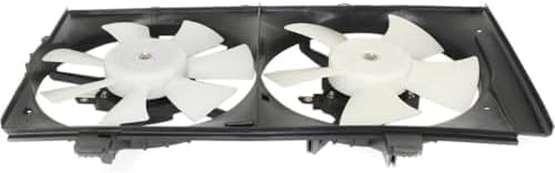 Front Dual Fan Shroud Assembly Direct Replacement Compatible with 2004-2005 Dodge Neon CH3115137 5019210AA