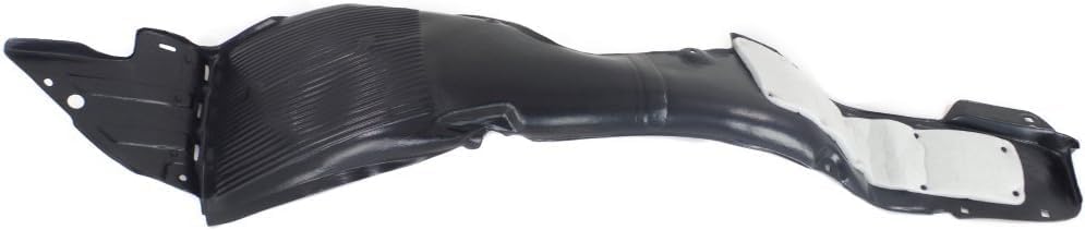 Front Fender Liner Left Driver Side Direct Replacement Compatible With 2013-2014 Hyundai Elantra Coupe HY1248132 868113X500