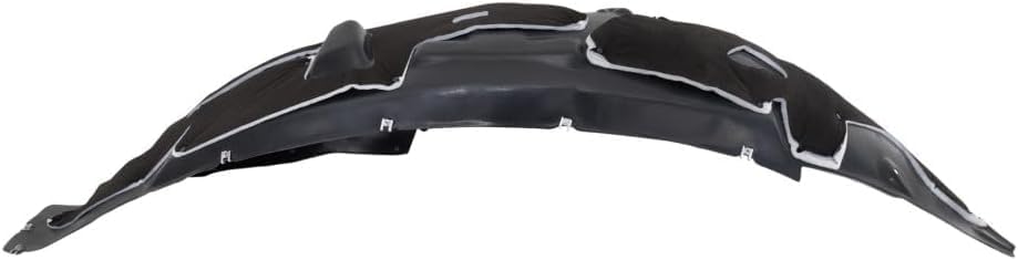 Front Fender Liner Right Passenger Side Direct Replacement Compatible With 2021-2023 Ford F-150 FO1249214 ML3Z16102D