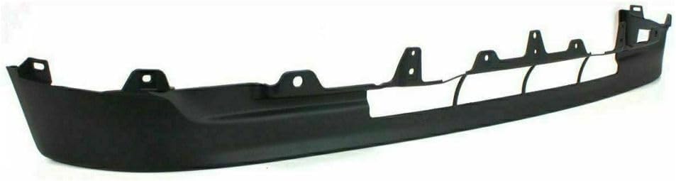 Front Bumper Primed Steel + Upper & Lower Valance Textured Direct Replacement Compatible With 2001-2004 Ford F-Series Super Duty/Excursion FO1002376 FO1095176 FO1095203 1C3Z17757PAA