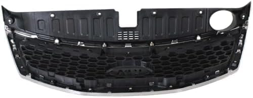 Front Grille Assembly Chrome Shell With Primed Insert Plastic Direct Replacement Compatible With 2011-2013 Kia Sorento KI1200140 863502P000