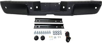 Step Bumper Assembly Primed Steel With Object Sensor Holes Direct Replacement Compatible With 2013-2016 Ford F-Series Super Duty FO1103175 9C3Z17906CPTM-PFM
