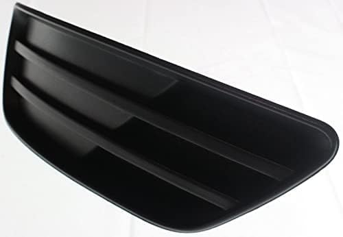 Set Of 2 Front Fog Light Cover Plastic Right Passenger & Left Driver Side Direct Replacement Compatible With 2005-2007 Ford Focus FO1039103 FO1038103 5S4Z17E810AA 5S4Z17E811AA