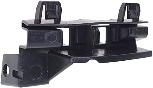 Set Of 2 Front Bumper Side-Reinforcement Bracket Plastic Right Passenger & Left Driver Side Direct Replacement Compatible With 2006-2010 Ford Explorer FO1066170 FO1067170 6L2Z17E814AB