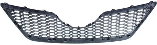 Front Grill Assembly Primed Shell And Insert Plastic Direct Replacement Compatible With 2007-2009 Toyota Camry TO1200291 5310106180C0