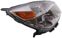 Set Of 2 Front Head Light Assembly Plastic Left Driver & Right Passenger Side Direct Replacement Compatible With 2007-2009 Saturn Aura GM2502292 GM2503292 25854634 25854633