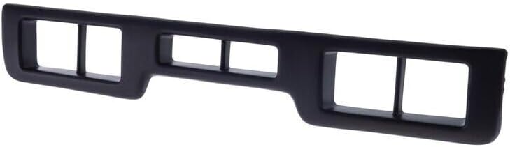 Front Bumper Center Molding With Air Holes Direct Replacement Compatible With 1992-1996 Ford F-Series/Bronco FO1057272 F3TZ17K833K
