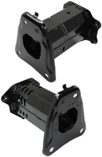 Set Of 2 Rear Bumper Reinforcement Bracket Steel Left Driver & Right Passenger Side Direct Replacement Compatible With 2016-2022 Toyota Prius TO1167129 TO1166129 5201647080 5201547100