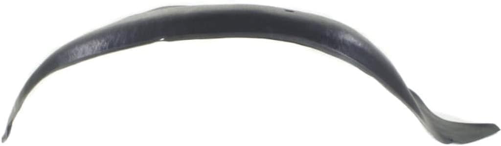 Front Fender Liner Left Driver Side Direct Replacement Compatible With 1992-1996 Ford E-Series FO1250108 F2UZ16103A