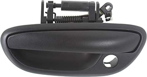 Front Exterior Door Handle Textured with Keyhole Left Driver Side Direct Replacement Compatible with 2005-2009 Subaru Legacy/Outback 61021AG03ANN