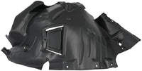 Set Of 2 Front Section Fender Liner Plastic Left Driver & Right Passenger Side Direct Replacement Compatible With 2010-2013 Mercedes Benz E-Class MB1248158 MB1249158