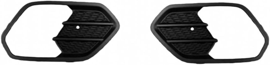 Set Of 2 Front Fog Light Cover Textured Left Driver & Right Passenger Side Direct Replacement Compatible With 2017-2019 Ford Escape FO1039164 FO1038164 GJ5Z17K946AA GJ5Z17K946AB
