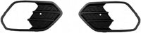 Set Of 2 Front Fog Light Cover Textured Left Driver & Right Passenger Side Direct Replacement Compatible With 2017-2019 Ford Escape FO1039164 FO1038164 GJ5Z17K946AA GJ5Z17K946AB