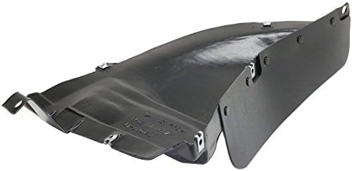 Front Lower Section Fender Liner Plastic Right Passenger Side Direct Replacement Compatible With 2010-2015 BMW 7-Series BM1251132 51757898892