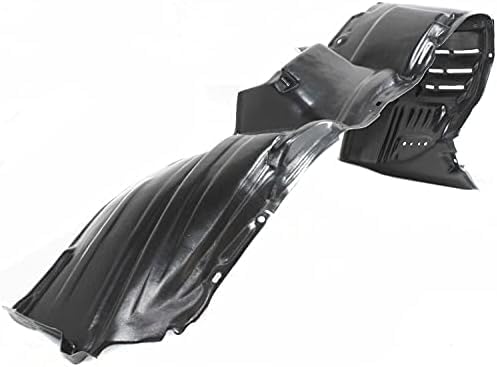 Set Of 2 Front Fender Liner Plastic Left Driver & Right Passenger Side Direct Replacement Compatible With 2004-2006 Lexus RX330 / 2007-2009 RX350 LX1249101 LX1248101