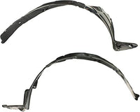 Set Of 2 Front Fender Liner Right Passenger & Left Driver Side Direct Replacement Compatible With 2004-2005 Honda Civic HO1249121 HO1248121 74101S5AJ01 74151S5AJ00