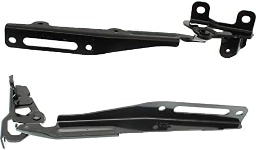 Set Of 2 Front Hood Hinge Steel Right Passenger & Left Driver Side Direct Replacement Compatible With 2018-2023 Honda Odyssey HO1236155 HO1236156 60120THRA00ZZ 60170THRA00ZZ