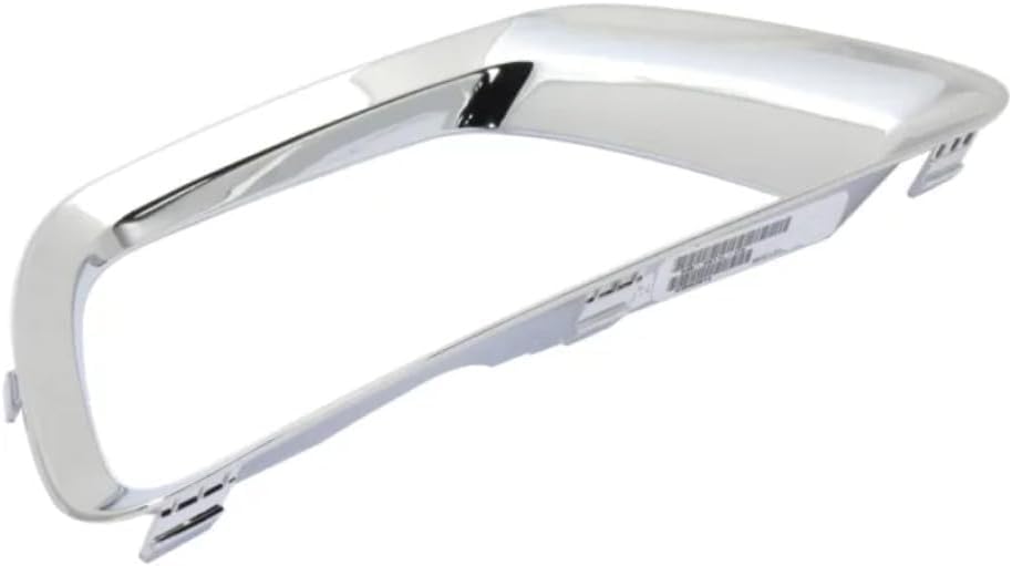 Front Fog Light Molding Chrome Left Driver Side Direct Replacement Compatible With 2015-2020 Chevrolet Colorado GM1038175 22925740