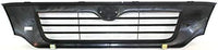 Front Grille Assembly Primed Shell and Insert Plastic Direct Replacement Compatible With 1998-2000 Mazda Pickup MA1200153 1F0050710