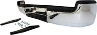 Rear Step Bumper Assembly Chrome Steel Direct Replacement Compatible With 2005-2015 Toyota Tacoma TO1103113 5215104061-PFM