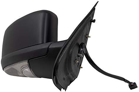 Set Of 2 Front Power Mirror Non-Towing Manual Folding Heated Primed Left Driver Side & Right Passenger Side Direct Replacement Compatible With 2005-2006 Lincoln Navigator FO1321570