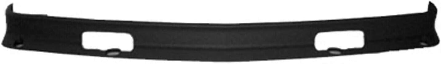 Front Bumper Face Bar Chrome + Molding Impact Strip + Lower Valance Air Deflector + Upper Filler Primed Direct Replacement Compatible With Chevrolet/GMC C/K-Series 1994-2002