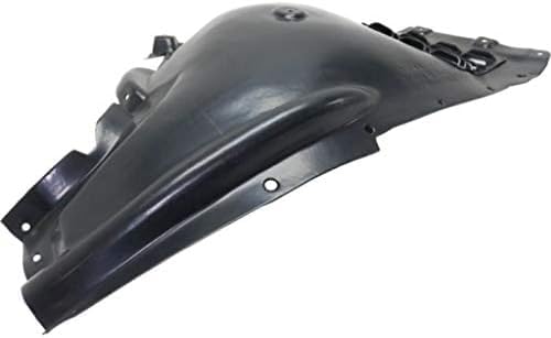 Front Section Fender Liner Plastic Right Passenger Side Direct Replacement Compatible With 2014-2018 BMW X5 BM1249152 51717290854 51717325616