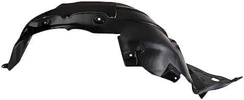 Front Engine Splash Shield Under Cover + Fender Liners Plastic Left Driver & Right Passenger Side Direct Replacement Compatible with 2008-2012 Honda Accord HO1248138 HO1249138